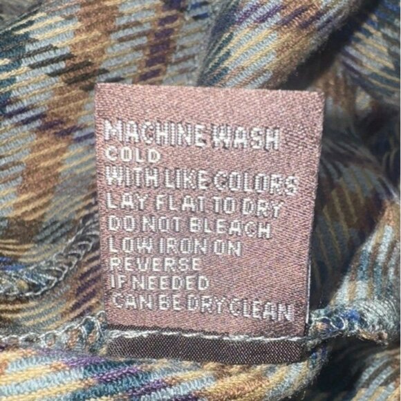 J. McLaughlin Womens Yara Olive Plaid Ankle Pants Sz 12 - Picture 13 of 16